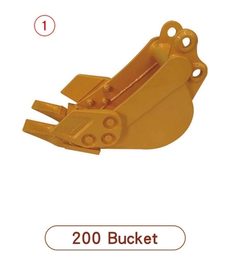 EPA Certificate MINI Excavator Bucket Accessories Multiple Use