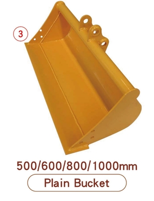 EPA Certificate MINI Excavator Bucket Accessories Multiple Use